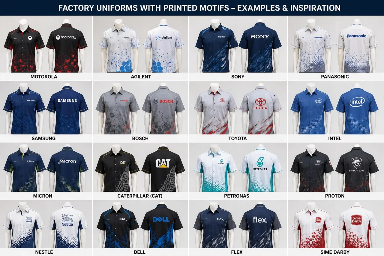 Industrial uniform fabric